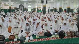 Sebanyak 1.171 Calon Jamaah Haji Pekanbaru Ikuti Penutupan Manasik Haji Tahun 1445 H/ 2024 M