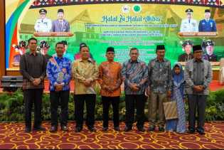 Pj Gubri Halal bi Halal Bersama Perkumpulan Keluarga Serumpun Tapanuli Selatan di Riau