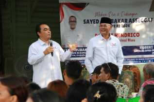 Robert Hendriko Sosialisasikan Program Memanusiakan Manusia, Pendidikan dan Penguatan Perekonomian untuk Masyarakat Riau
