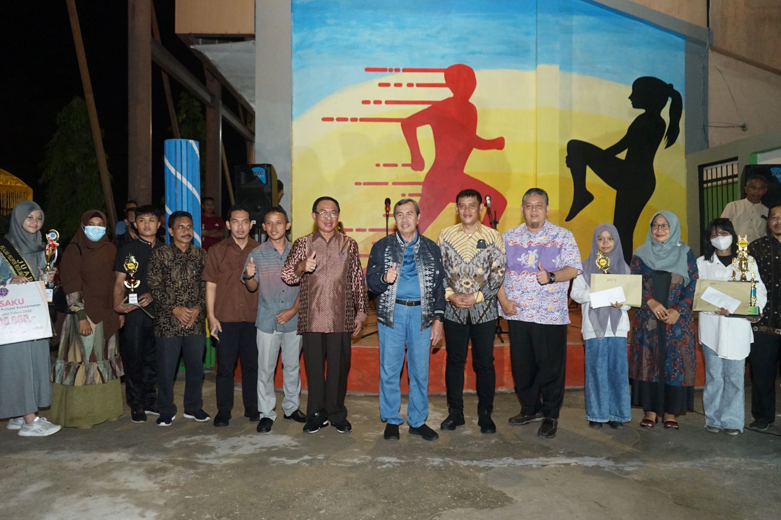Gubernur Riau Bersama Bupati Inhil Hadiri Acara Silahturahmi Dengan Pelaku Ekonomi Kreatif Inhil