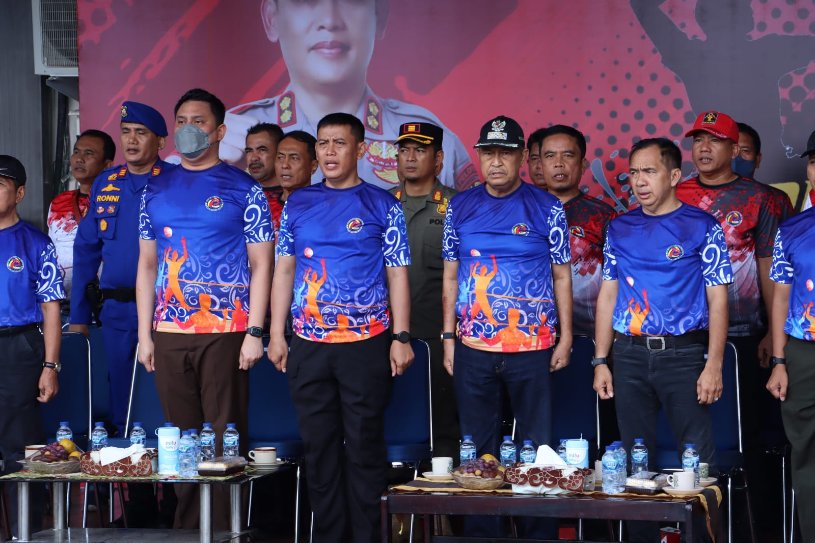 DPRD Inhil Menyambut Baik Pelaksanaan Turnament Bola Voly Kapolres Cup 2022