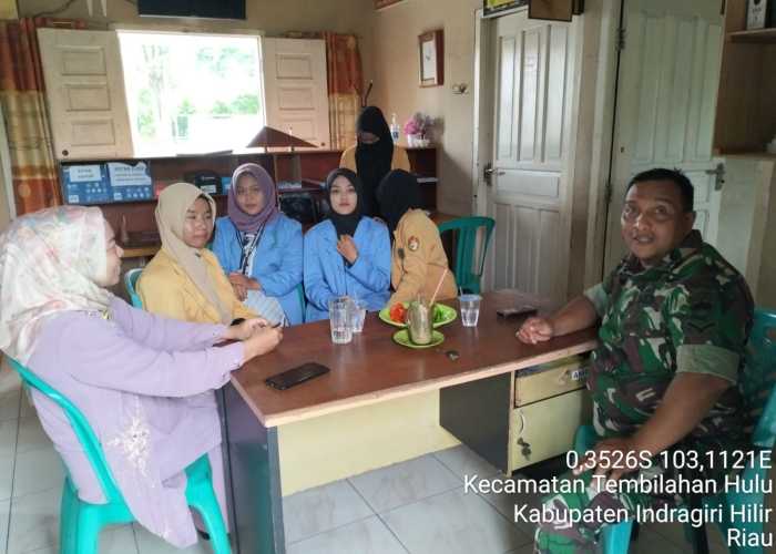 Pemilu Damai dan Netralitas TNI, Serda Adri Candra Beri Arahan Pada Mahasiswi STAI Tembilahan