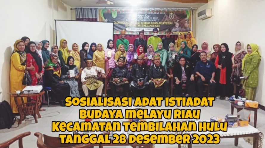 Lewat Sosialisasi Kembangkan Adat Istiadat Budaya Riau