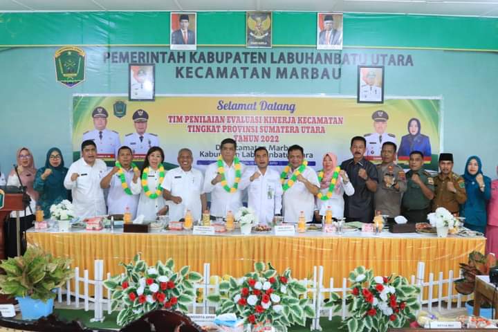 Wabup Hadiri Acara Penilaian Kecamatan Terbaik Tingkat Provinsi Sumatera Utara.