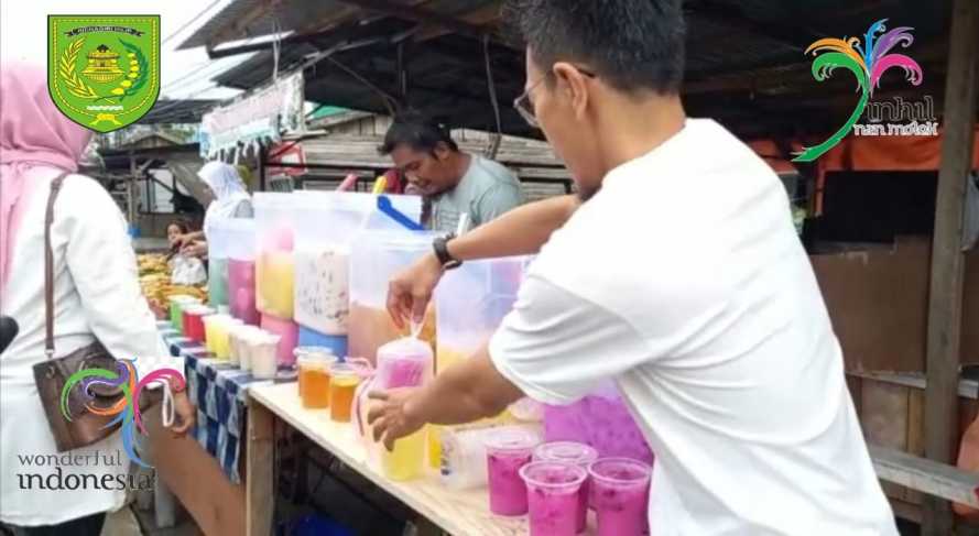 Sajian Ragam Minuman Air Buah Jalan Batang Tuaka