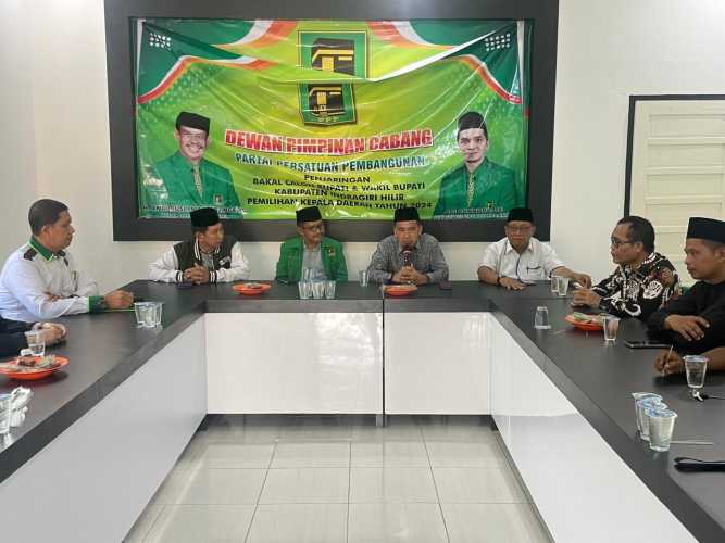Disambut Langsung Oleh Andi Rusli, Bang Ferry Resmi Mendaftar Calon Bupati di PPP Inhil