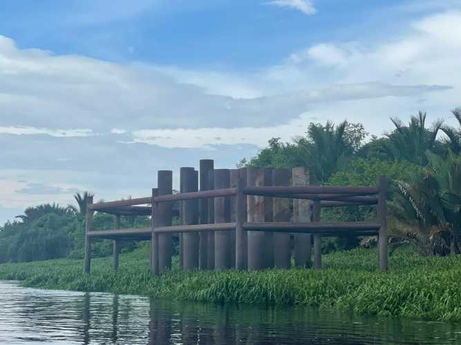 Jembatan Sungai Empat dan Belantaraya Akan diserahkan Ke Pemprov.Riau Pengerjaannya