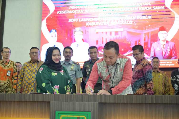 Bupati Bengkalis soft Launching MPP Kabupaten Bengkalis
