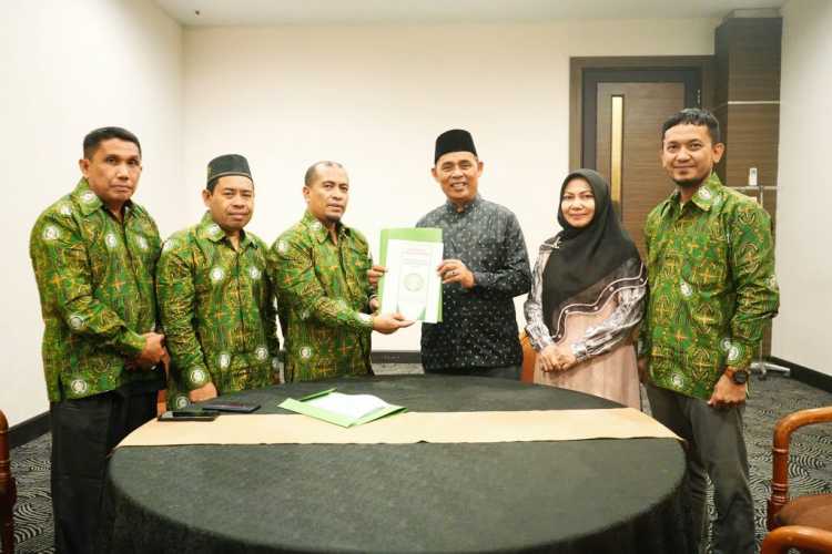 Pj.Bupati Inhil Herman Terima Audiensi DPD PPPI Riau.