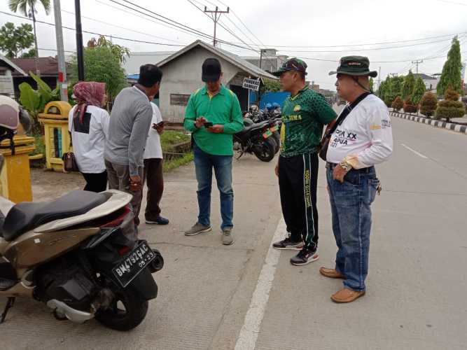 Suskeskan HPN Tingkat Propinsi Riau,KUPT DLHK Bersama Forkopincam Tembilahan Hulu Gotong Royong Bersama