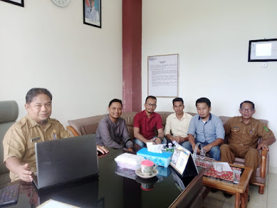 Dinas Koperasi dan Usaha Kecil dan Menengah Kabupaten Indragiri Hilir Menerima kunjungan dari Universitas Islam Indragiri