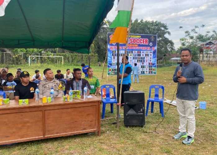 Open Mini Soccer HUT Desa Tani Makmur Ke 16, Ini Harapan Dodi Irawan