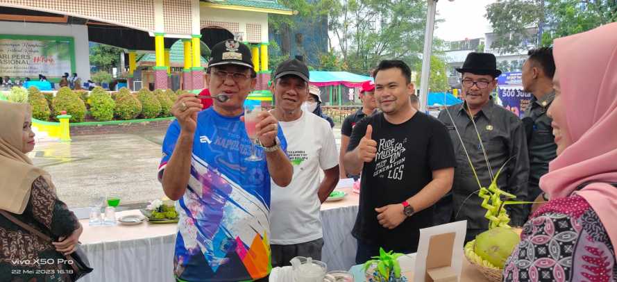 Diskop dan UKM Inhil Gelar Lomba Makanan Berbahan Kelapa, Dukung Peringatan HPN Riau