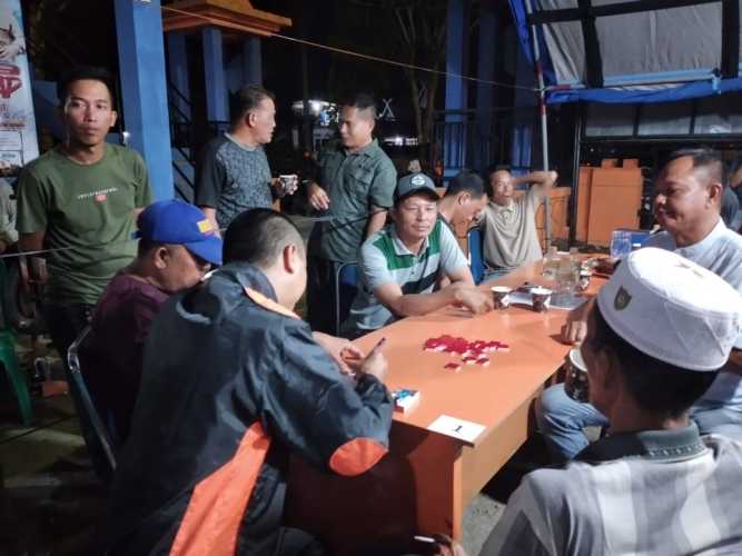 64 Pasang Peserta Meriahkan Lomba Pertandingan Domino Sempena HPN Riau di Inhil