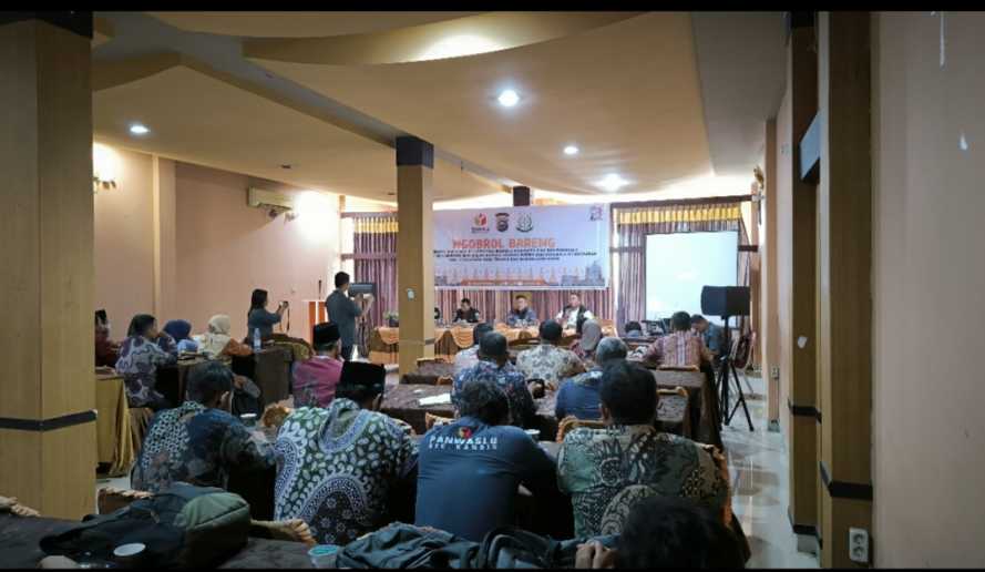 Sentra Gakkumdu Riau Ngobrol Bareng Pengawas Pemilu se Kabupaten Siak dalam Rangka Cooling System dan Pencegahan Pelanggaran  Pemilu 2024