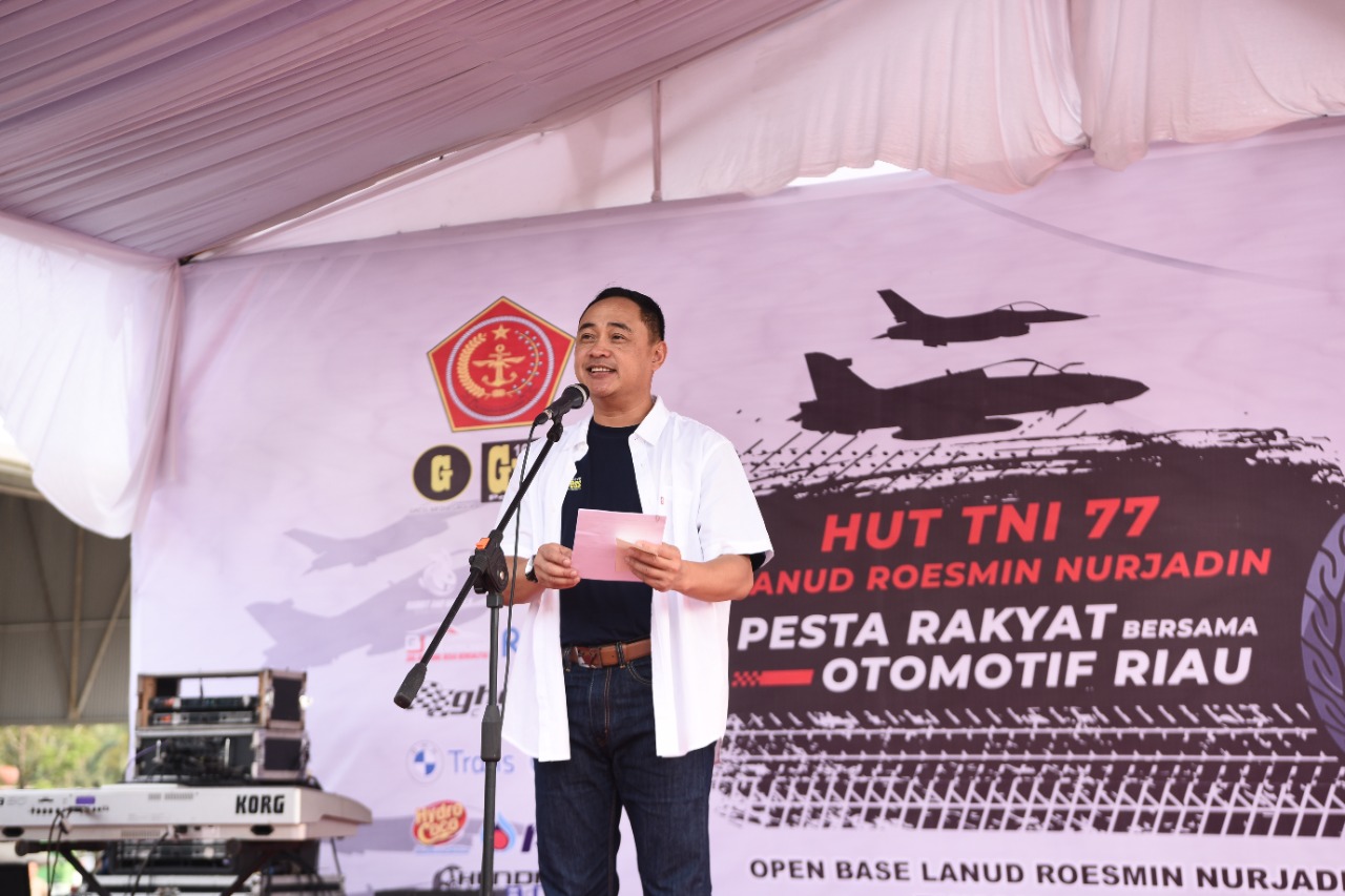 Gubernur Riau Apresiasi, Lanud Rsn Gelar Pesta Rakyat