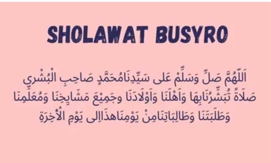 Sholawat Busyro Arab, Latin, Arti, Lengkap dengan Keutamaan dan Cara Mengamalkannya