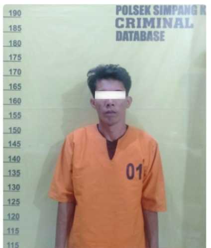 Malin Kundang Simpang Kanan Rohil,Aniaya Ayah Kandung Kini Ditangkap Polisi