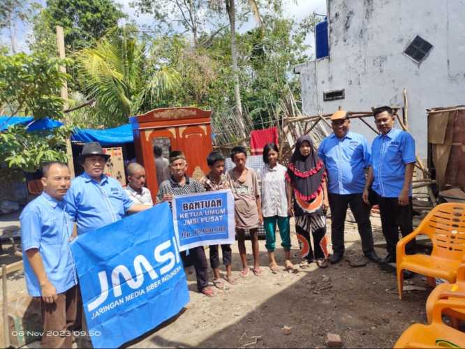 Ketum JMSI, Bantu lima anak Berkebutuhan khusus Di Tulang Bawang Lampung