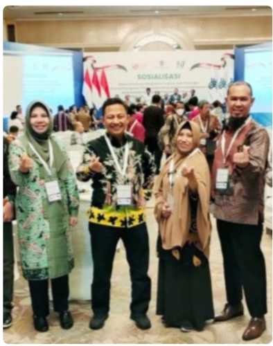 Galeri Kepala DPMPTSP Inhil Ikuti Workshop dan Sosialisasi yang Ditaja Kementrian Investasi di Jakarta