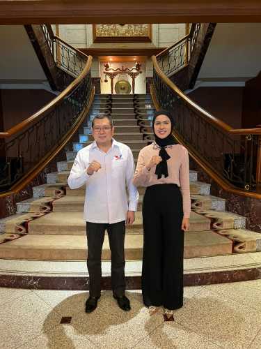 Jelang Pileg 2024, Mantan Miss Asia Tenggara Silaturahmi ke DPP Perindo