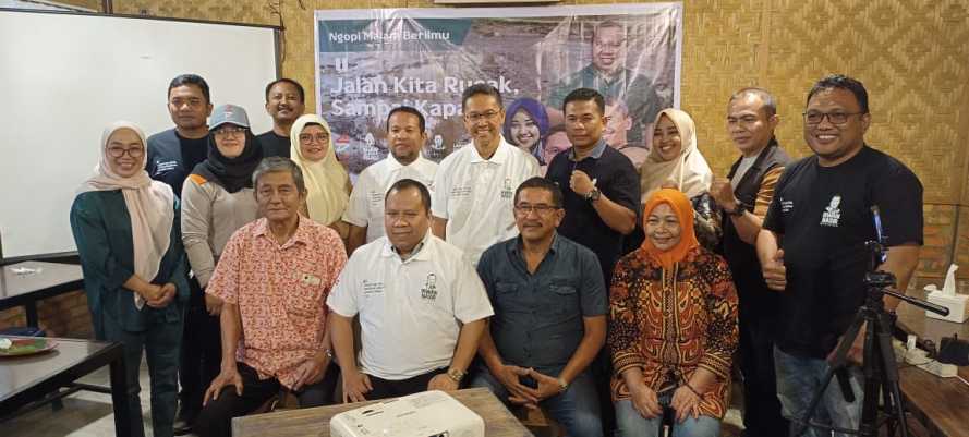 Jalan di Riau Banyak Rusak, Diskusi Sijari dan WAG Suara Riau Bongkar Persoalan