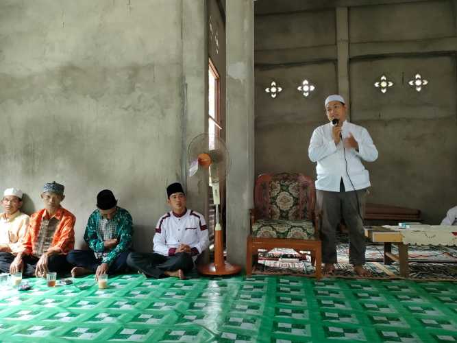 Dalam Peringatan Isra' Mi'raj di Parit Reteh,Ahmad Ependi Resmikan Penggunaan Masjid AT -Taqwa