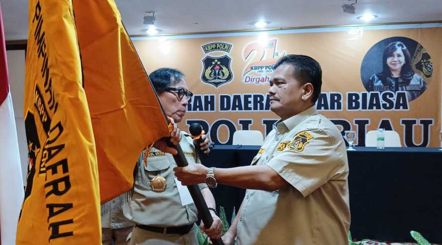 Muslim Amir resmi pimpin PD KBPP POLRI Propinsi Riau 2024-2025