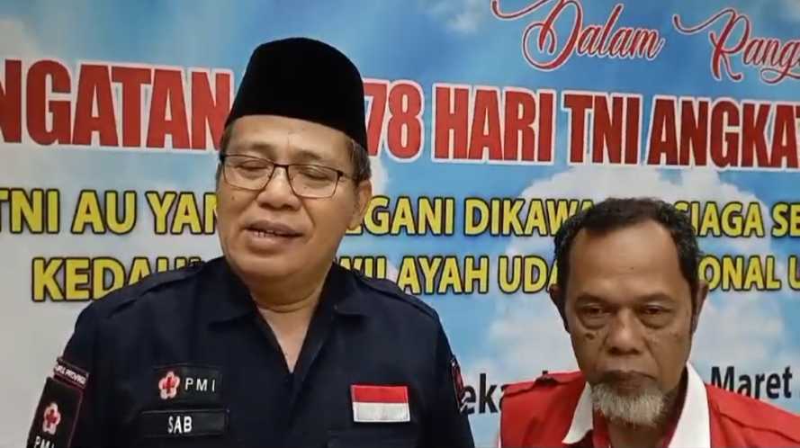 Ketua PMI Riau Apresiasi Giat Donor Darah TNI AU Lanud Roesmin Nurjadin.